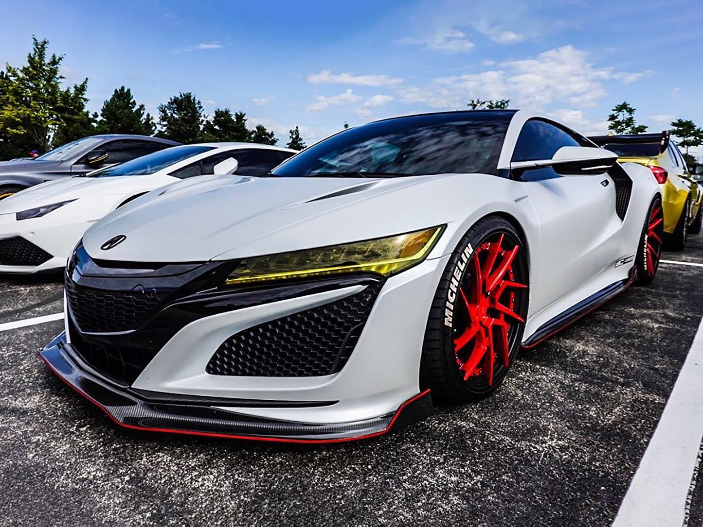 PRIDE NSX 17-21 Carbon Front Lip