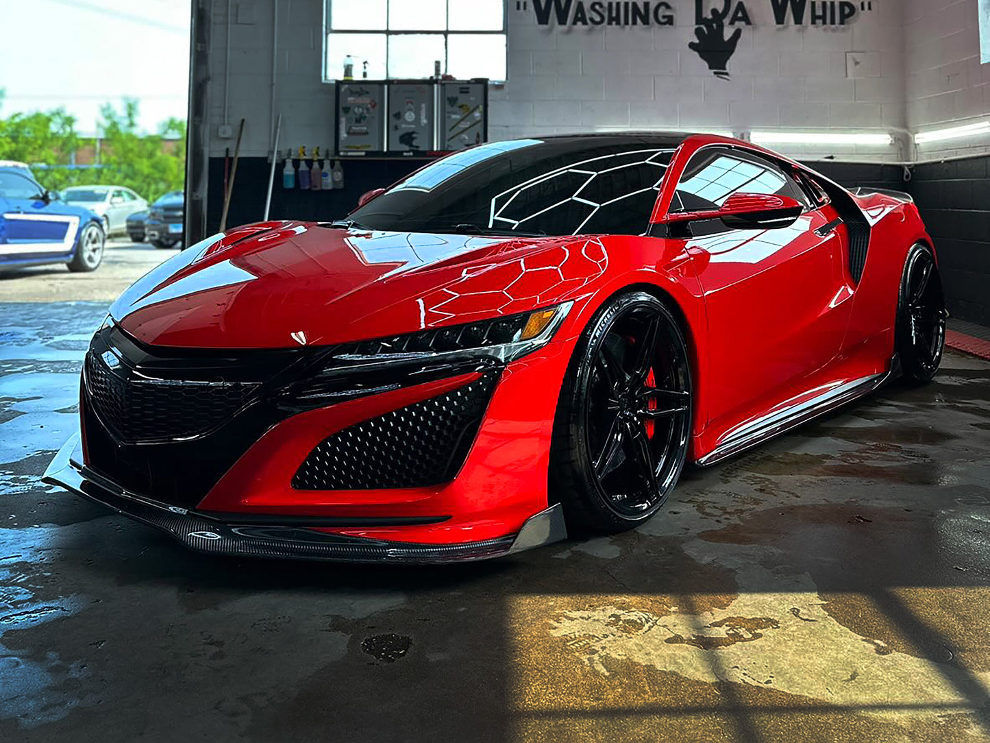PRIDE NSX 2017-2022 Carbon Side Skirt Extensions