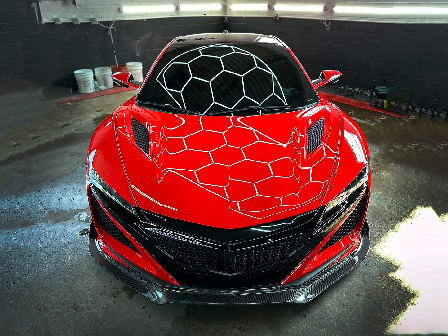 PRIDE NSX 17-21 Carbon Front Lip
