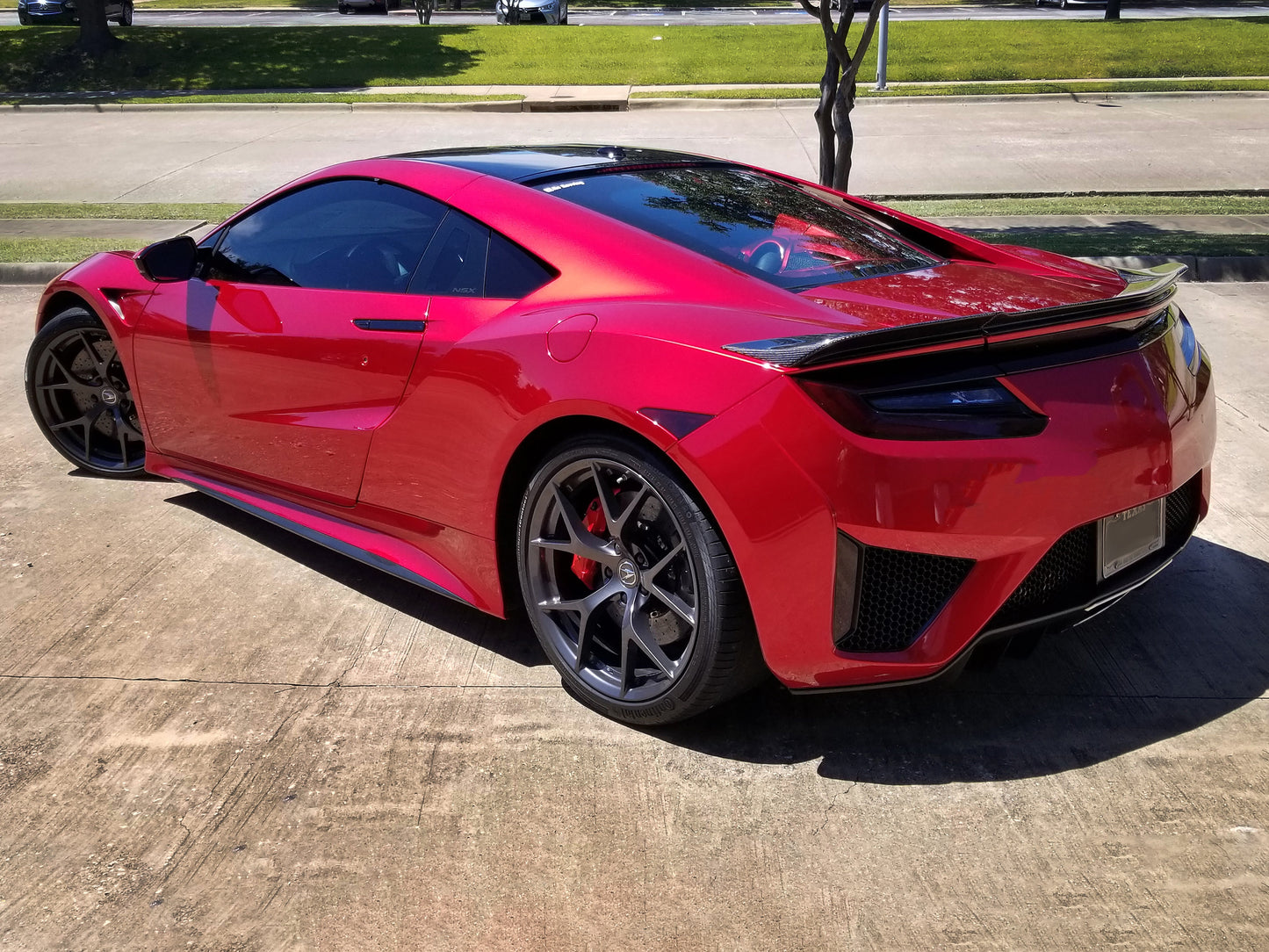 PRIDE NSX 2017-2021 Carbon 3 Piece Spoiler
