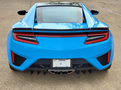 PRIDE NSX 2017-2021 Carbon 3 Piece Spoiler