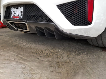 PRIDE NSX 2017-2021 Carbon Rear Valance/Diffuser OE Style