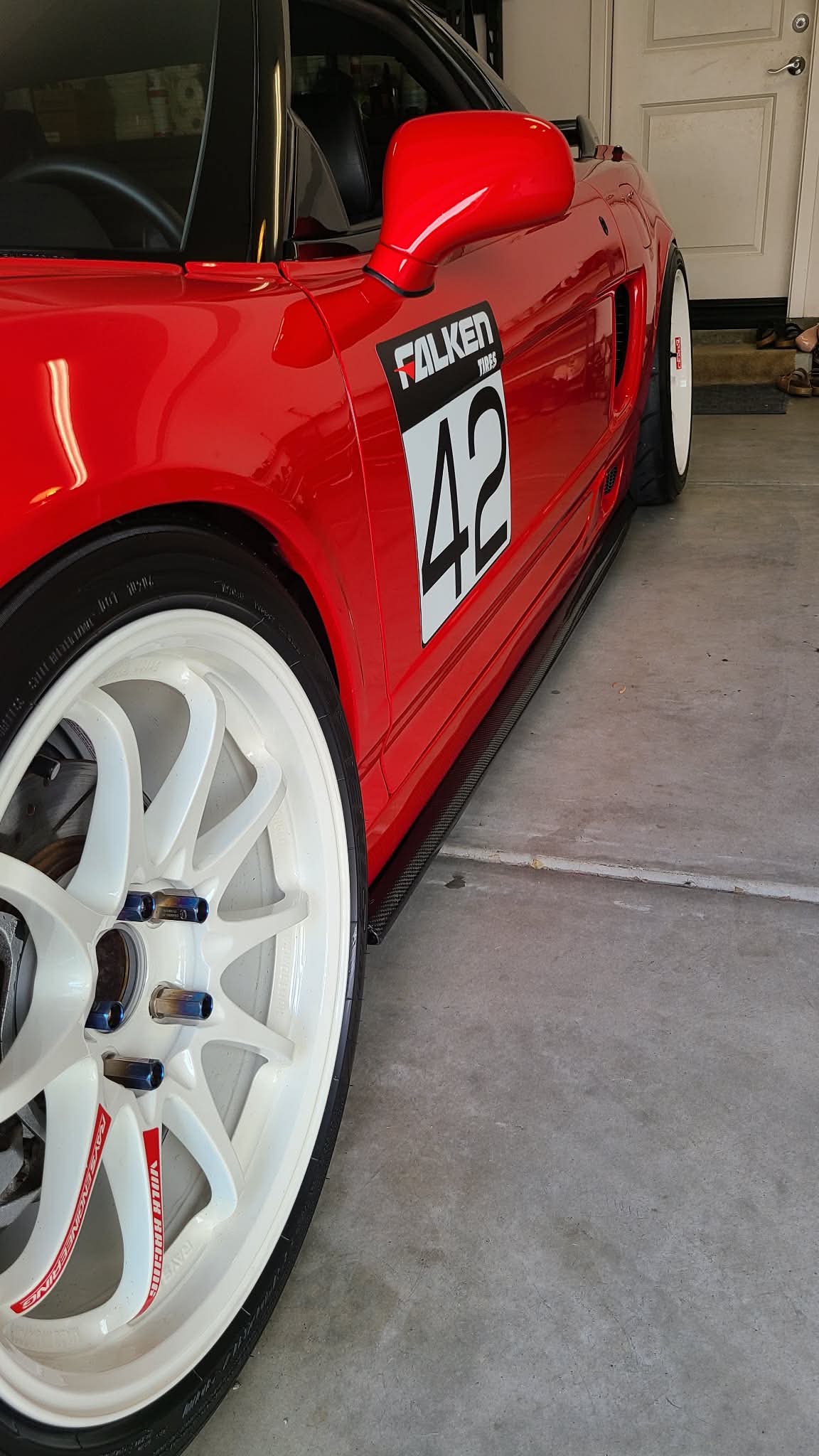 Side Skirt Splitters - NSX (91-05) - Carbon - for OEM/Stacy Side Skirts