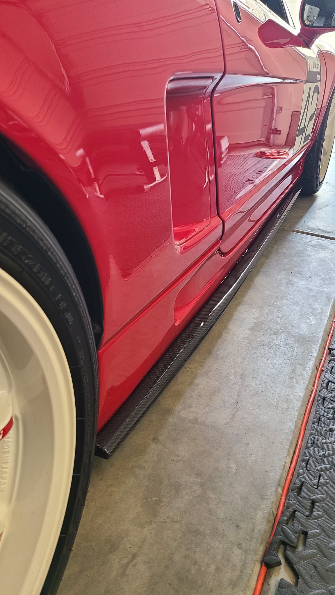 Side Skirt Splitters - NSX (91-05) - Carbon - for OEM/Stacy Side Skirts