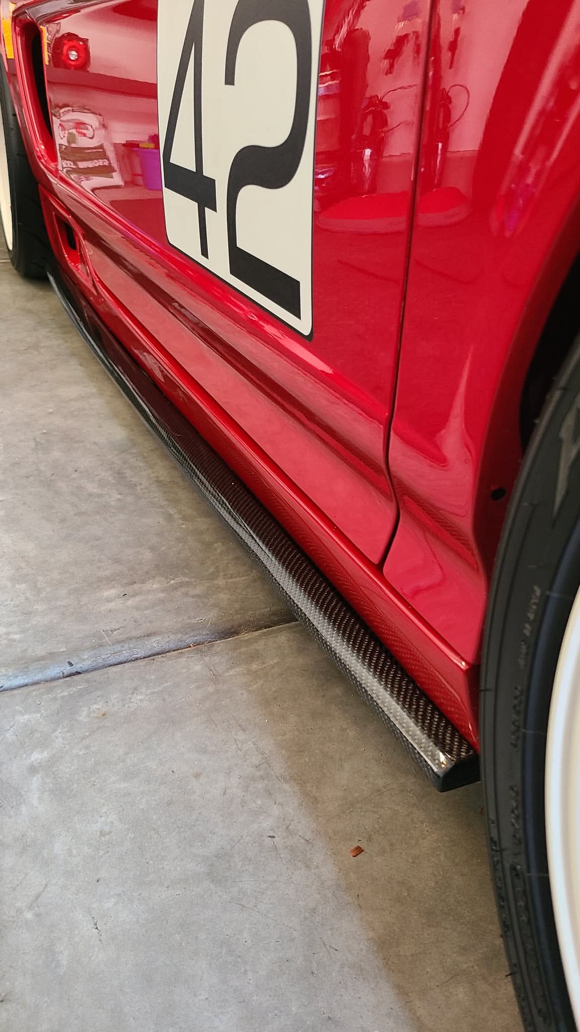 Side Skirt Splitters - NSX (91-05) - Carbon - for OEM/Stacy Side Skirts