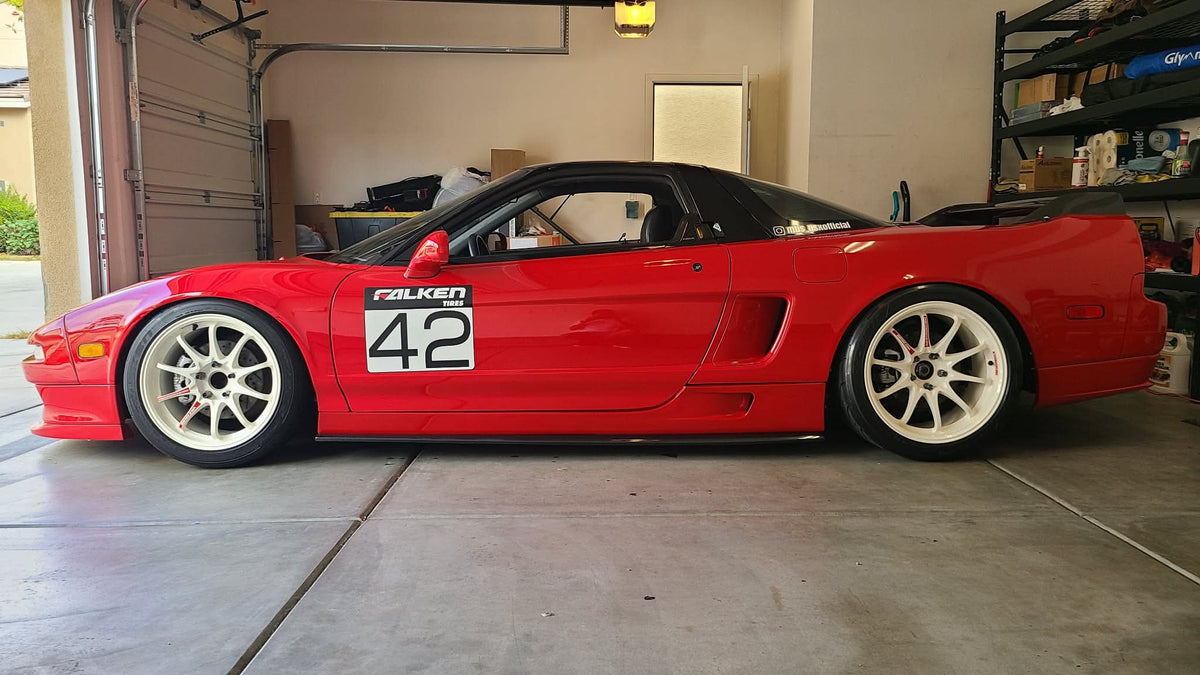 Side Skirt Splitters - NSX (91-05) - Carbon - for OEM/Stacy Side Skirts