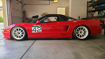Side Skirt Splitters - NSX (91-05) - Carbon - for OEM/Stacy Side Skirts
