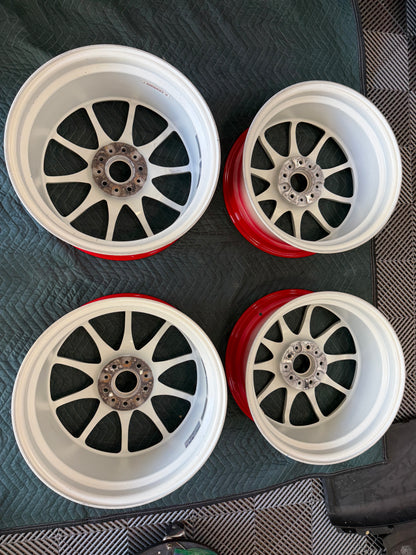 Wheels - Volk Racing CE28 - 17/18” Limited Edition Time Attack Edition USED IN NEW CONDITION