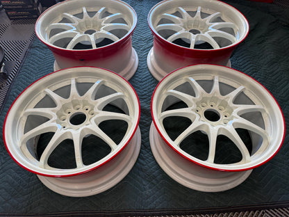 Wheels - Volk Racing CE28 - 17/18” Limited Edition Time Attack Edition USED IN NEW CONDITION