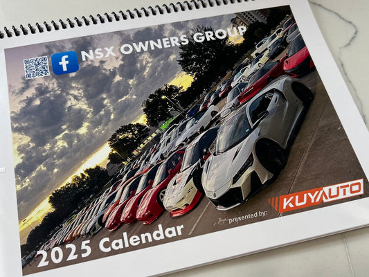 NSX 2025 Calendar - FB Owners Group