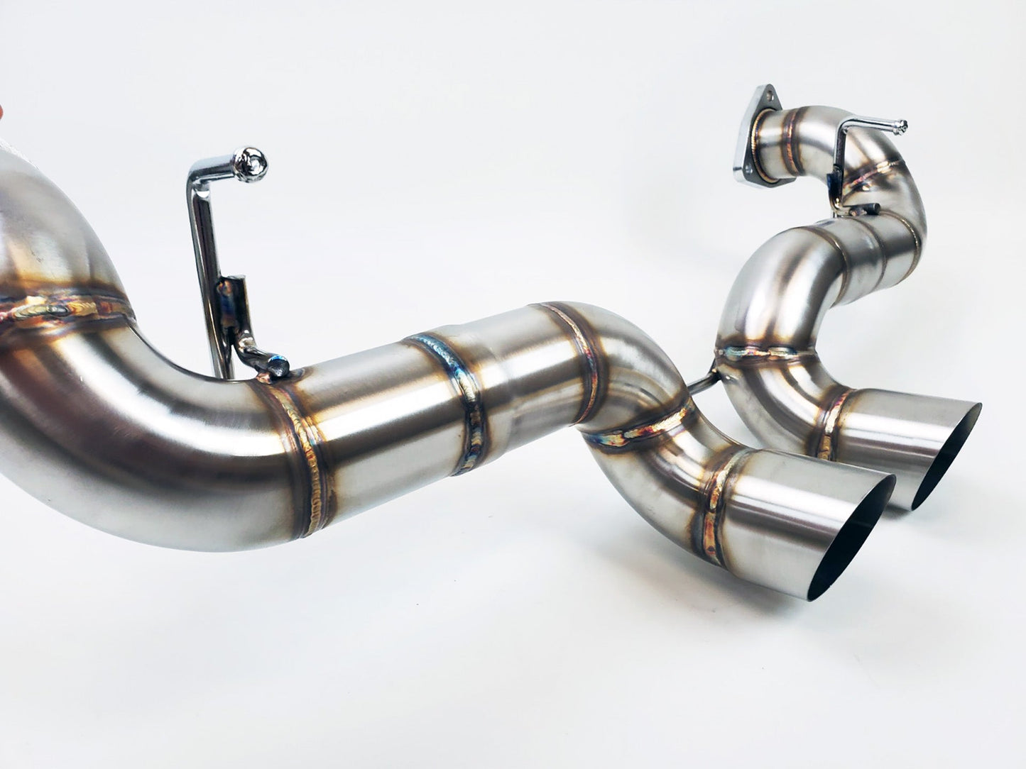 PRIDE NSX 2017-2022 Stainless Muffler Delete Exhaust