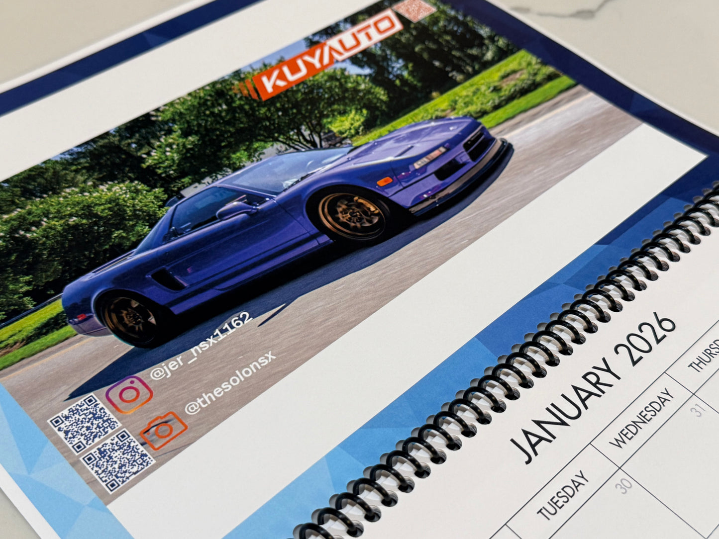 Calendar - 2026 - NSX FB Owners Group