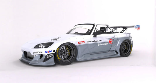 Body Kit - S2000 (00-09) - Greddy Pandem Full Wide Body Kit with Ducktail Wing