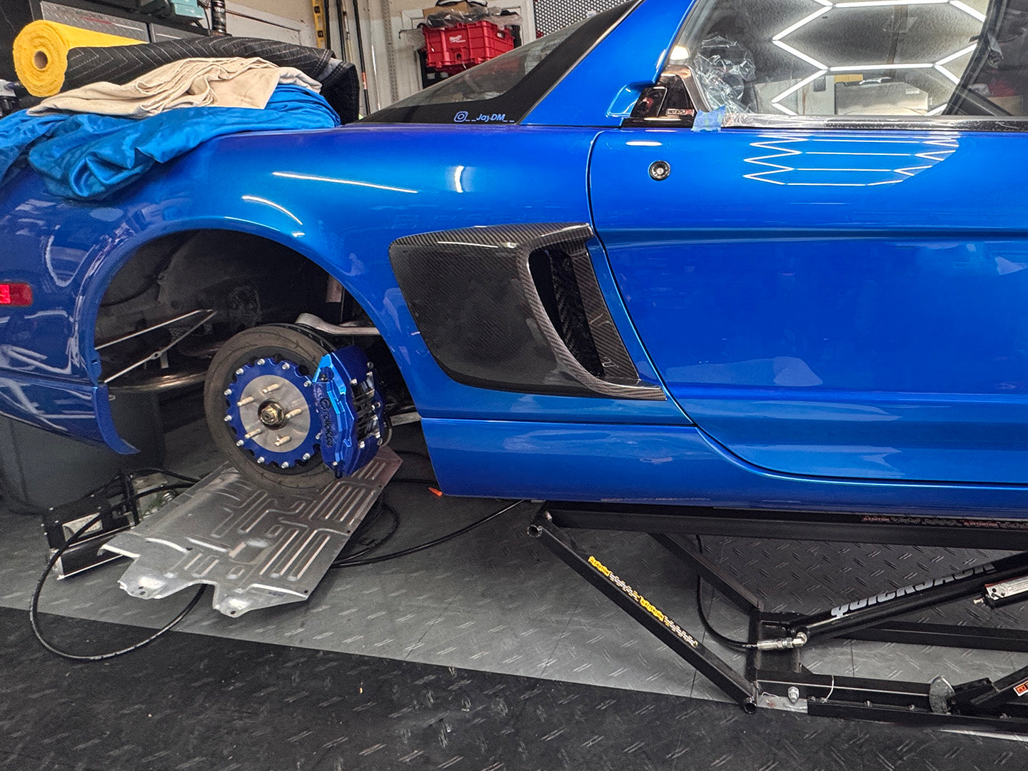 Side Ducts - NSX (91-05) - NSX-R GT Style - Carbon - BOLT ON