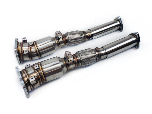 PRIDE NSX 2017-2022 Catted Downpipes