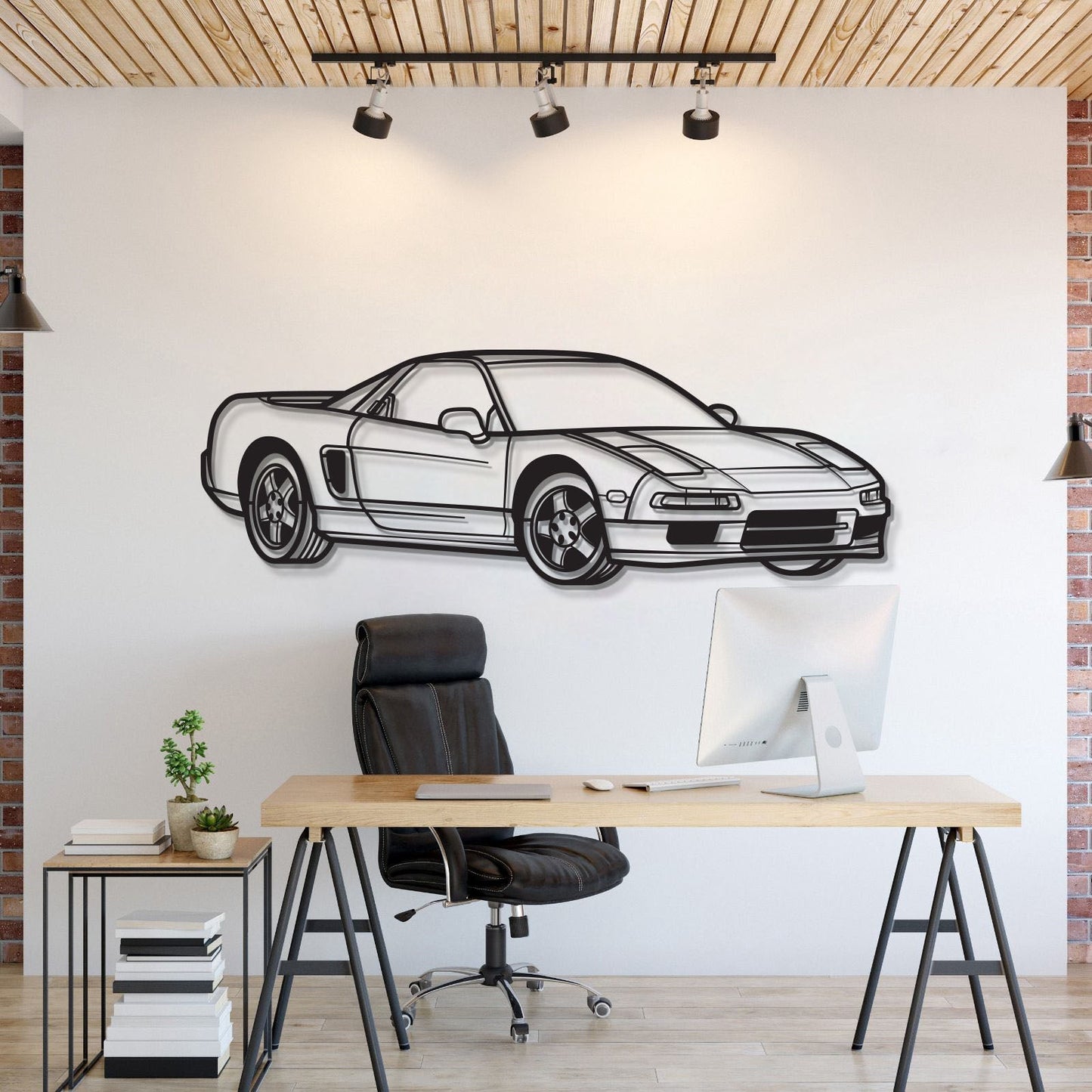 Wall Art - Car - NSX (91-01) - Metal - Front View