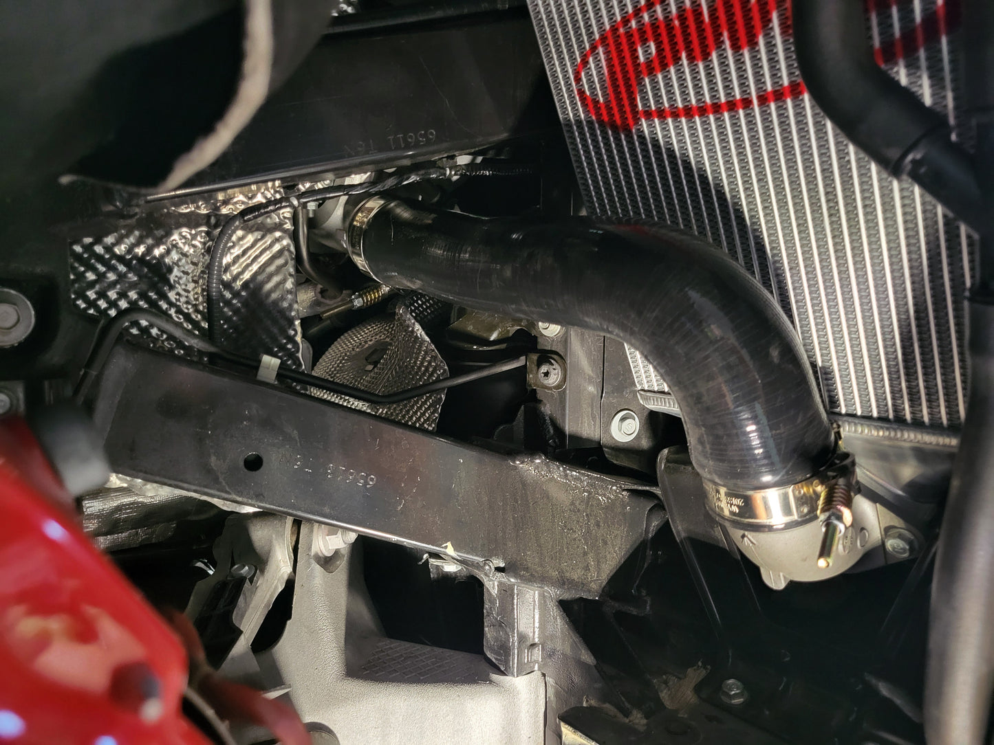 PRIDE NSX 2017-2022 Lower Intercooler Hose set