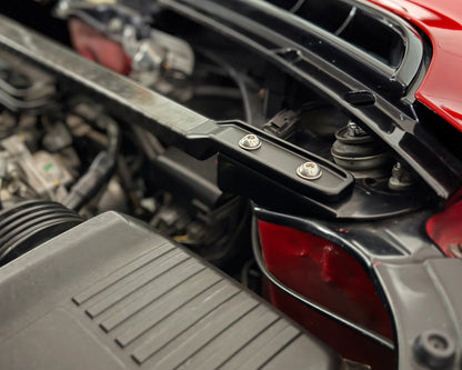 Chassis Brace - NSX (91-05) - Rear Strut Towers - Coupe - Aluminum/Carbon
