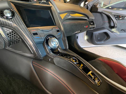 Command Drive Button Center Panel - NSX (17-22) - Carbon