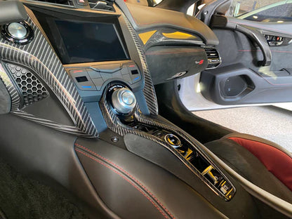 Command Drive Button Center Panel - NSX (17-22) - Carbon