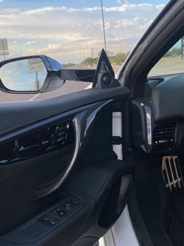 Door Handles - Interior Replacement - NSX (17-22) - Carbon