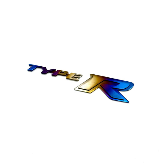 Emblem - Honda Civic FK8/FL5 Type-R Badge - JDC Titanium
