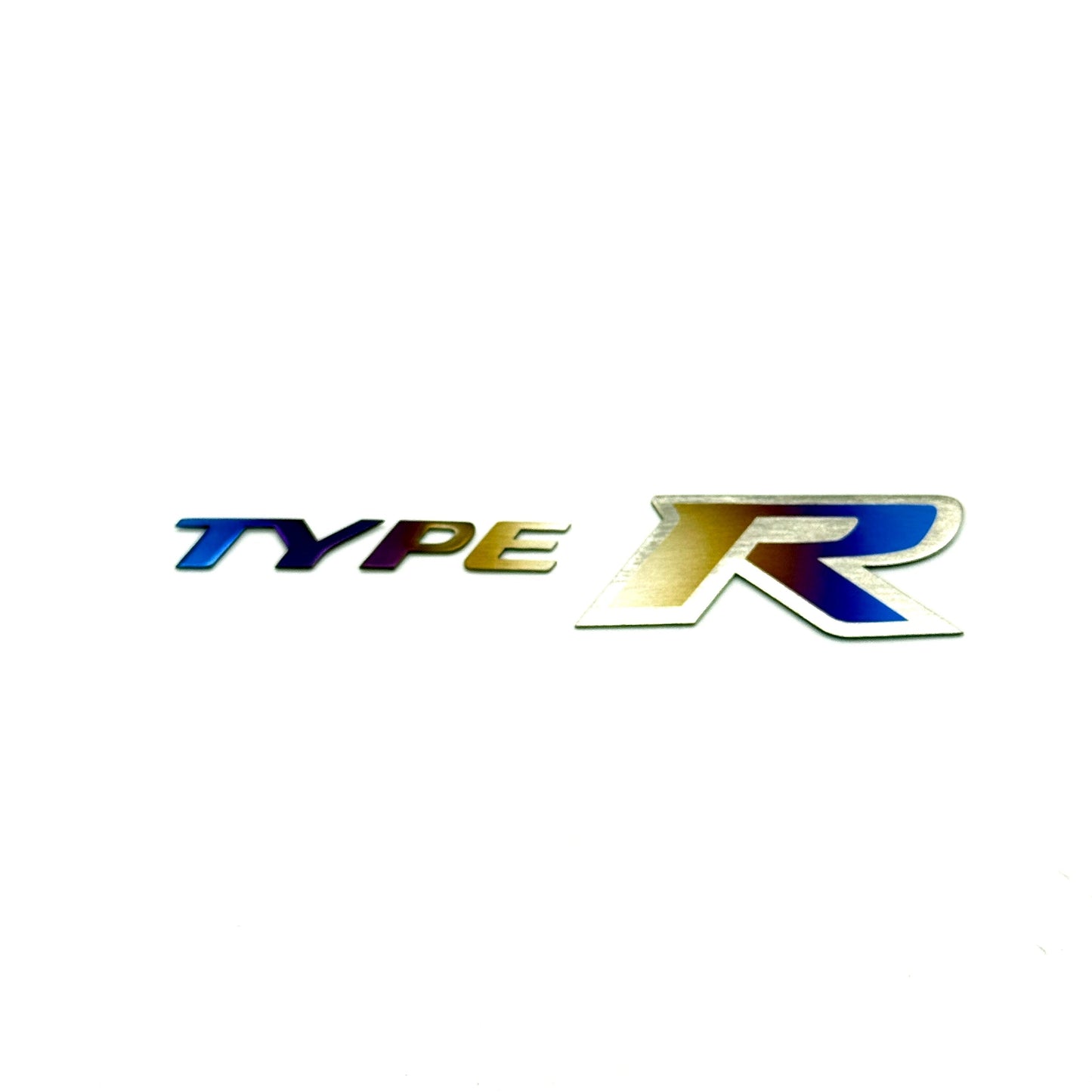 Emblem - Honda Civic FK8/FL5 Type-R Badge - JDC Titanium