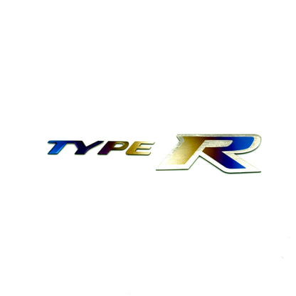 Emblem - Honda Civic FK8/FL5 Type-R Badge - JDC Titanium