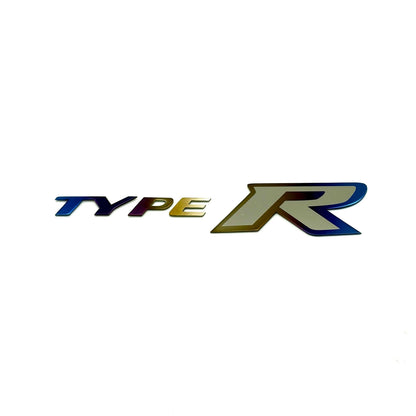 Emblem - Honda Civic FK8/FL5 Type-R Badge - JDC Titanium