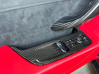 Door Handles - Interior Replacement - NSX (17-22) - Carbon