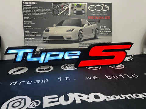 Digital Garage Art Sign - NSX (22) - Type S