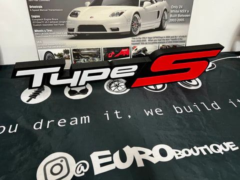 Digital Garage Art Sign - NSX (22) - Type S