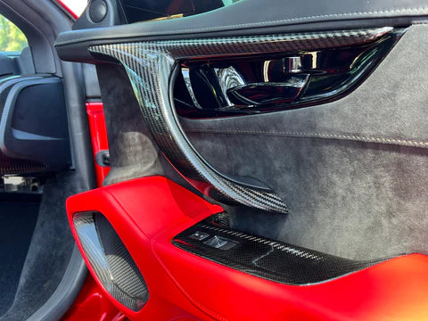 Door Handles - Interior Replacement - NSX (17-22) - Carbon