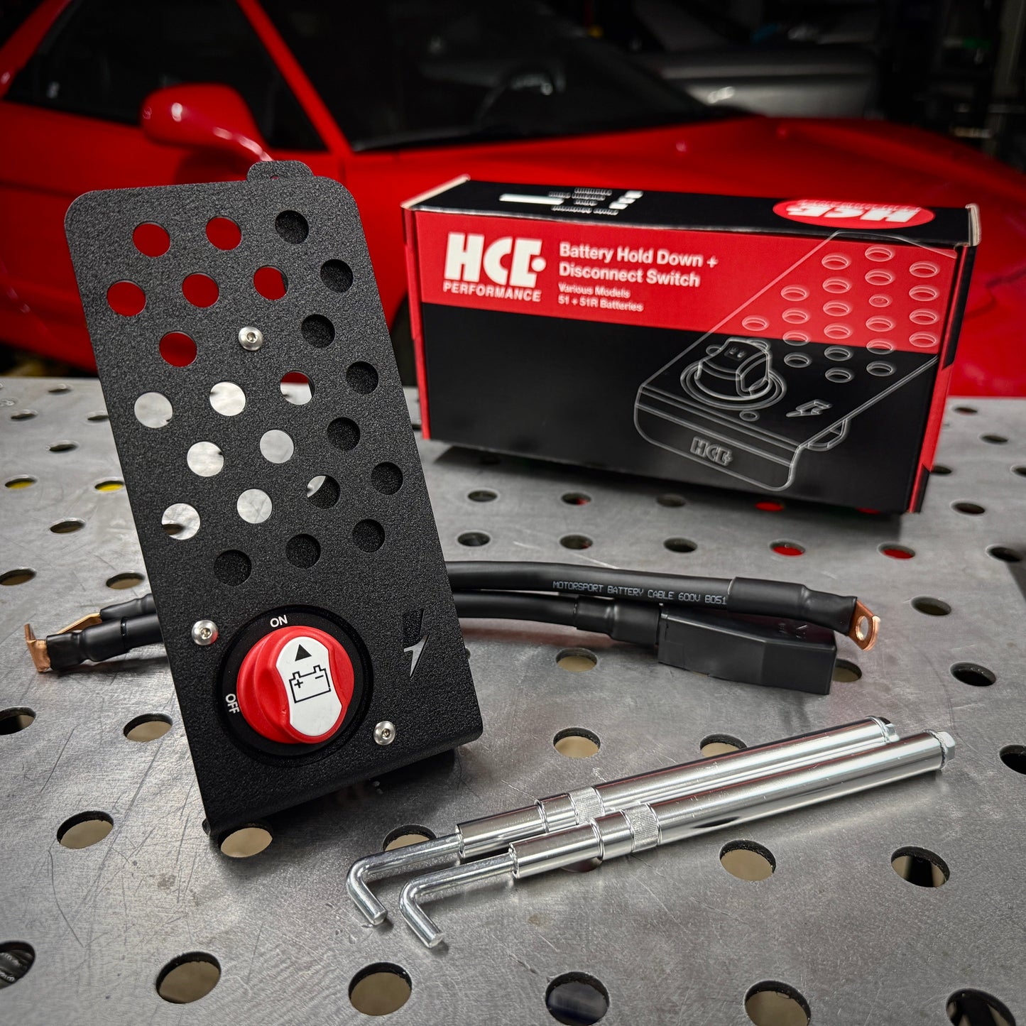 Battery Disconnect Switch and Hold Down - for 51 or 51R Batteries