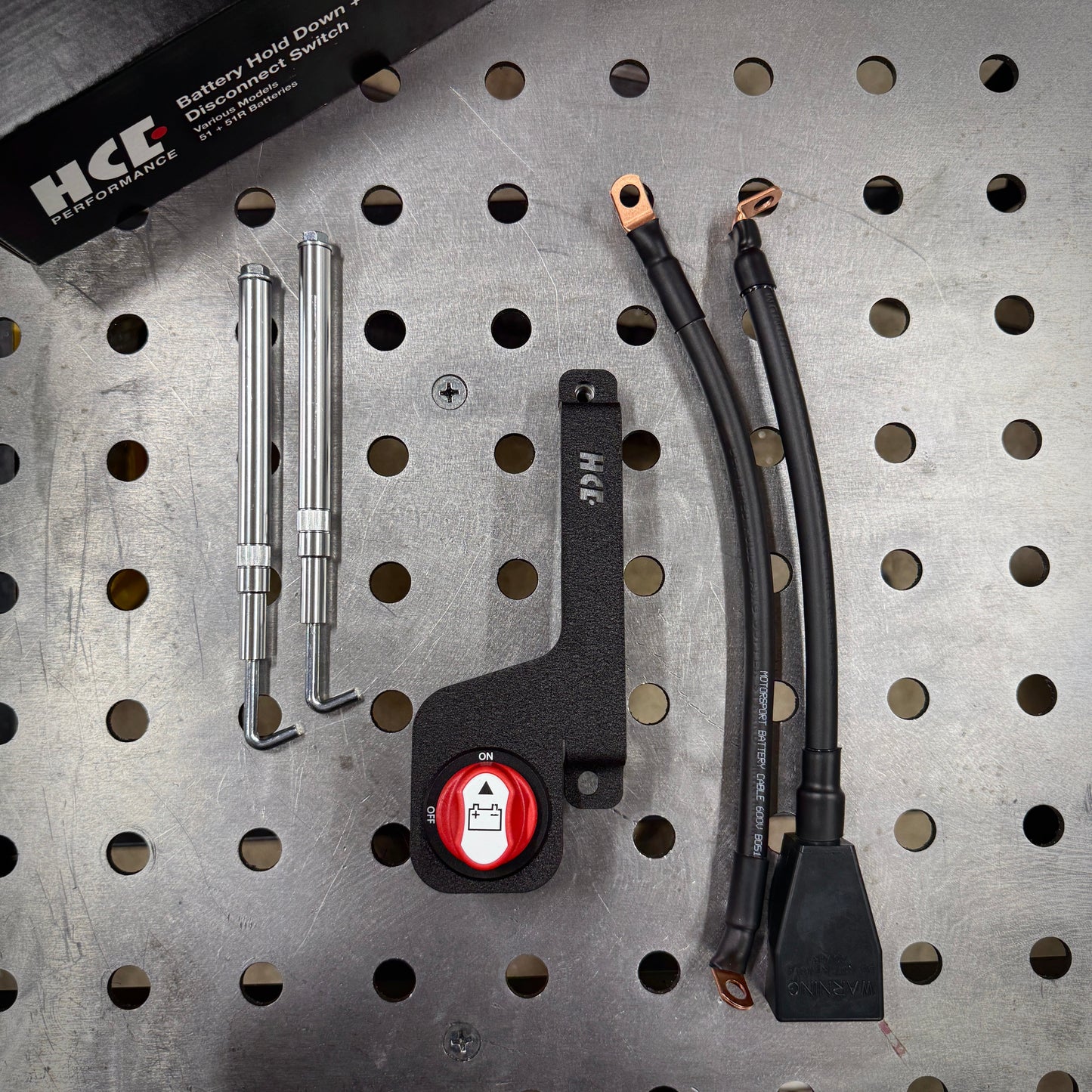 Battery Disconnect Switch and Hold Down - for 51 or 51R Batteries