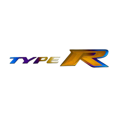 Emblem - Honda Civic FK8/FL5 Type-R Badge - JDC Titanium