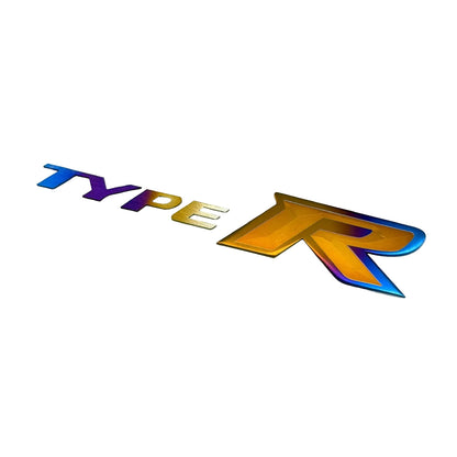 Emblem - Honda Civic FK8/FL5 Type-R Badge - JDC Titanium