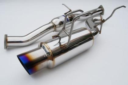 Exhaust System - S2000 (00-09) - Single - Invidia N1 Titanium Tip 70mm
