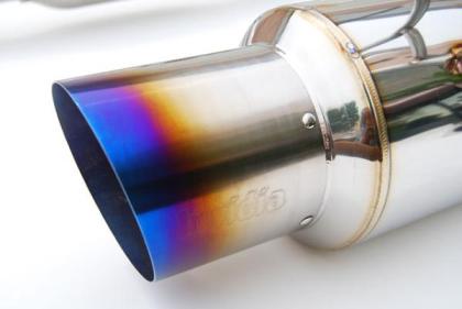 Exhaust System - S2000 (00-09) - Single - Invidia N1 Titanium Tip 70mm