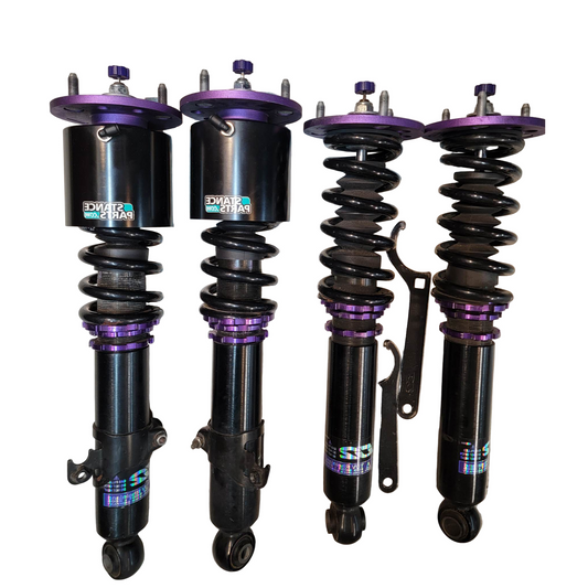 Coilovers + Front Air Cups - NSX (91-05) -D2 Racing/Stance Cups USED