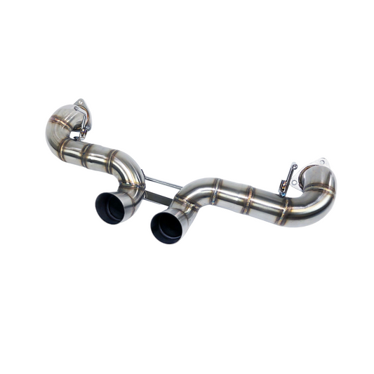 Exhaust System - NSX (17-22) - Pride Muffler Delete - Stainless