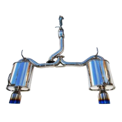 Exhaust System - S2000 (00-09) - Dual - Invidia Titanium Tip