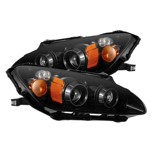 Headlights - S2000 (00-09) - LUXX-Series Projector LED - Alpha-Black
