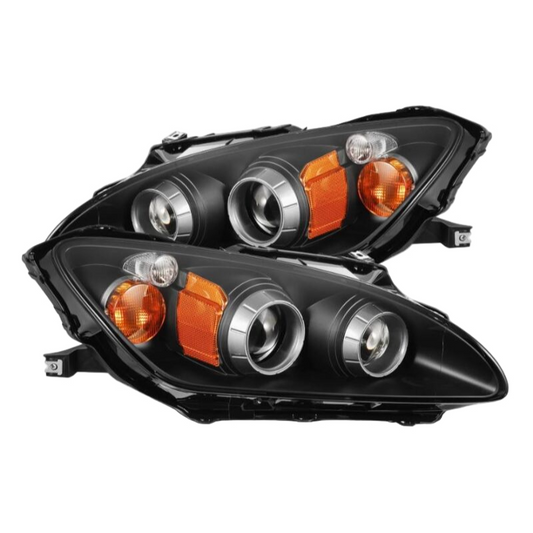 Headlights - S2000 (00-09) - LUXX-Series Projector LED - Black