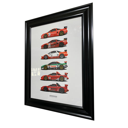 Poster - Dirty Nails Bloody Knuckles - NSX Motorsports Legends
