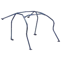 Roll Cage - S2000 (00-05) - 4 points + harness Bar Chromoly