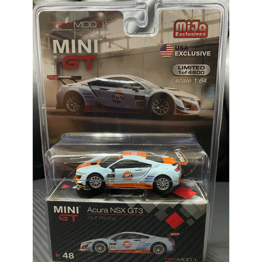 Scale Model - 1:64 - NSX GT3 Gulf Racing