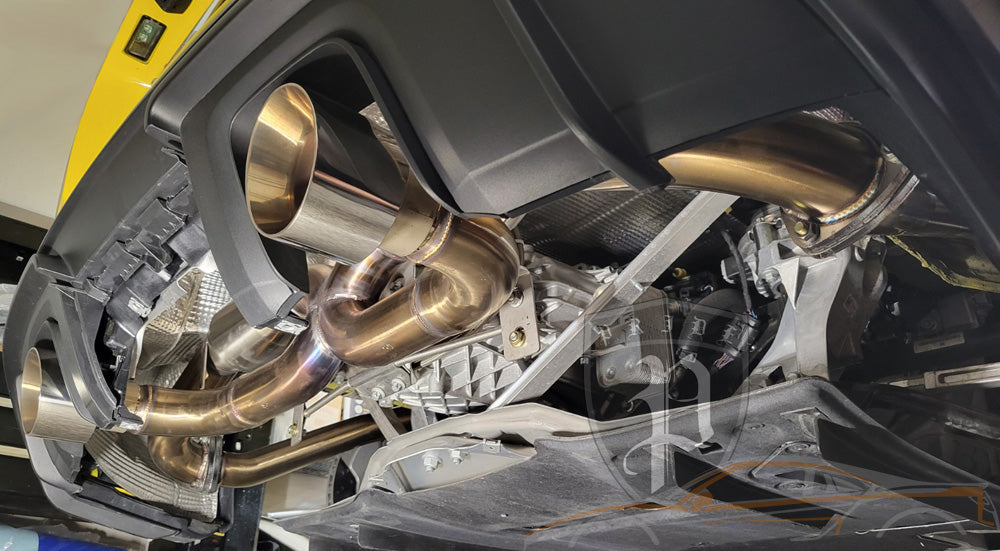 PRIDE 20+ Porsche 718 GT4 / Spyder / GTS 4.0L Race Exhaust System