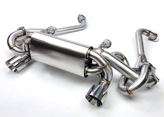 PRIDE 20+ Porsche 718 GT4 / Spyder / GTS 4.0L Sport Muffler Catback Exhaust with Valves