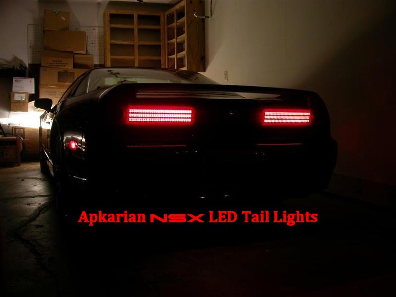 Apkarian 3 Bar LED Taillights - NOS NEVER INSTALLED